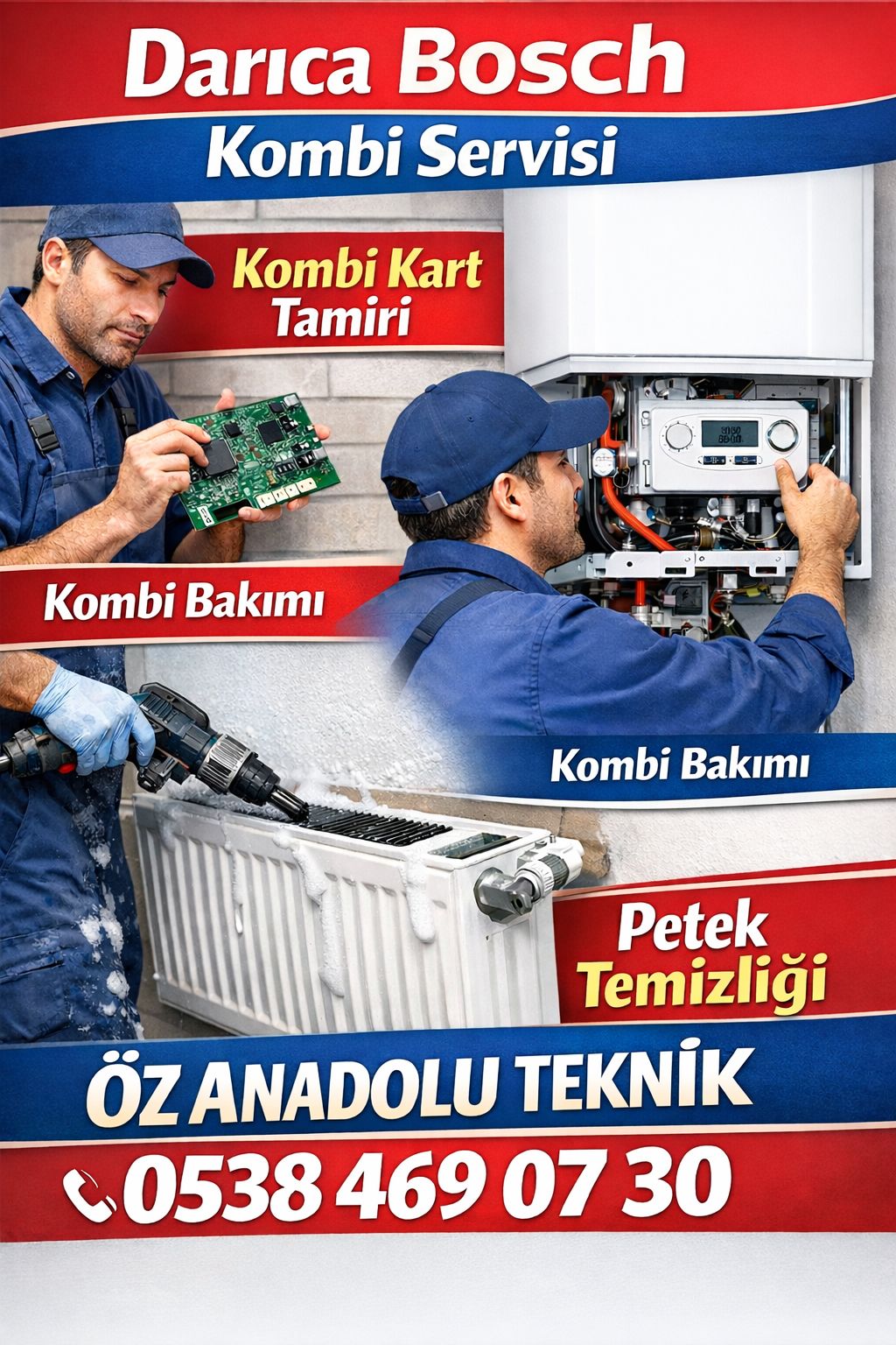 Darıca Bosch Kombi Servisi